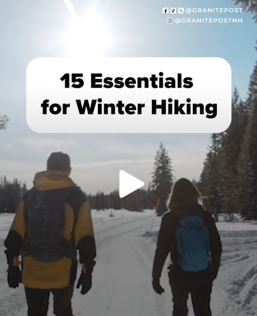 VIDEO: 15 essentials for winter hiking VIDEO: 15 essentials for winter hiking