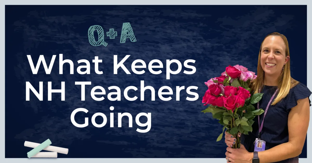 What keeps NH teachers going: Meet Liz Duclos, 2024 teacher of the year