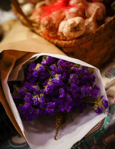 A local farm market shares organic goods