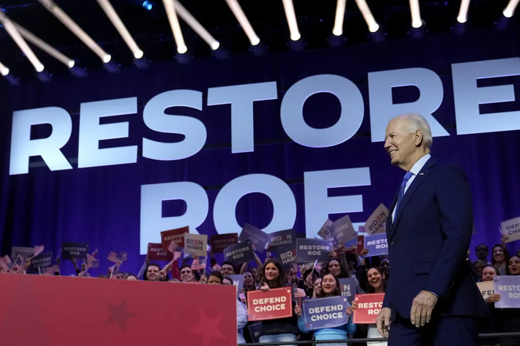 Biden blasts Trump’s support of a nationwide abortion ban Biden blasts Trump’s support of a nationwide abortion ban