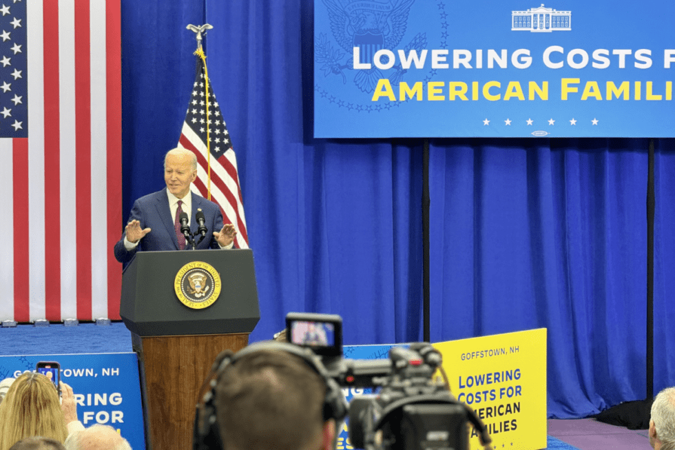 Biden Vows To Protect Medicare And Social Security In Goffstown Speech