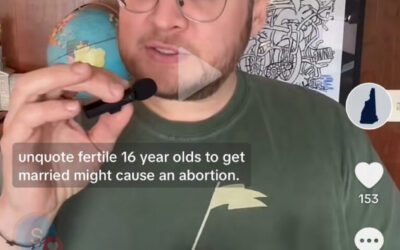 VIDEO: NH Republican State Rep Defends Child Marriage