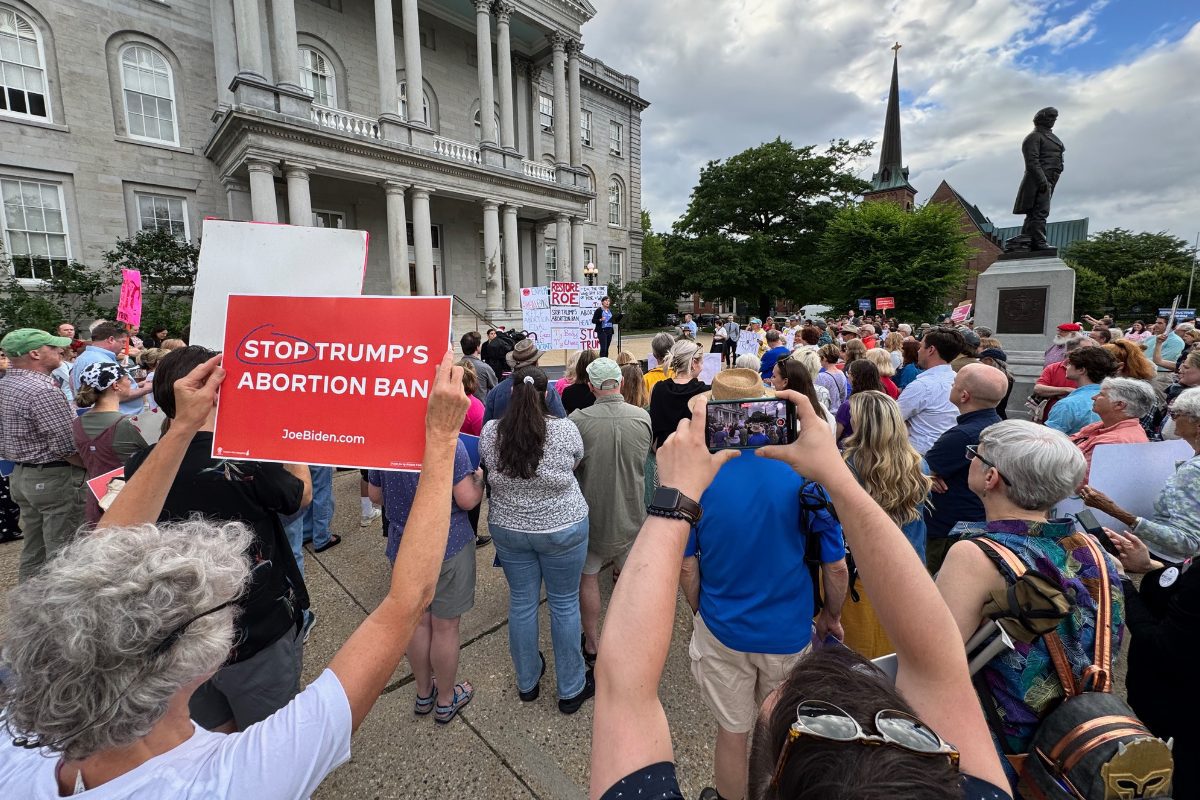 Hundreds of Granite Staters unite against Trump abortion policies on Dobbs anniversary