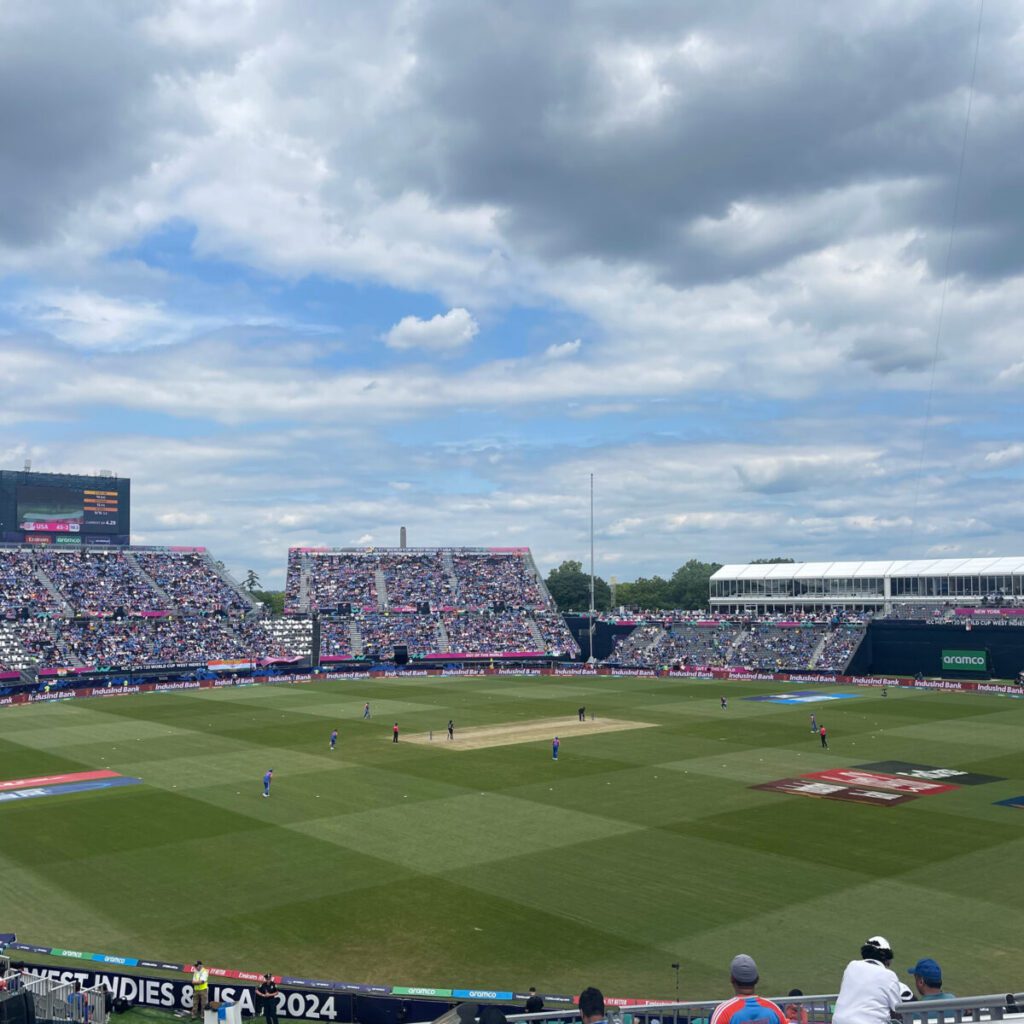 Nassau County International Cricket Stadium. (Courtesy Mrinali Dhembla)