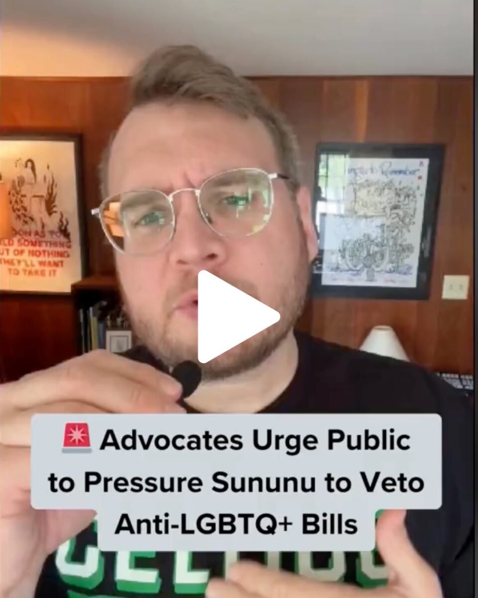 Video: Advocates Urge Public to Pressure Governor Sununu to Veto Anti-LGBTQ Bills Video: Advocates Urge Public to Pressure Governor Sununu to Veto Anti-LGBTQ Bills