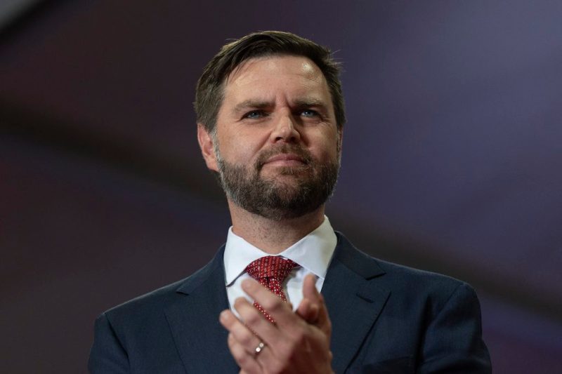 Republican vice presidential candidate Sen. JD Vance, R-Ohio, attends a campaign event in Glendale, Ariz., Wednesday, July 31, 2024. (AP Photo/Jae C. Hong)