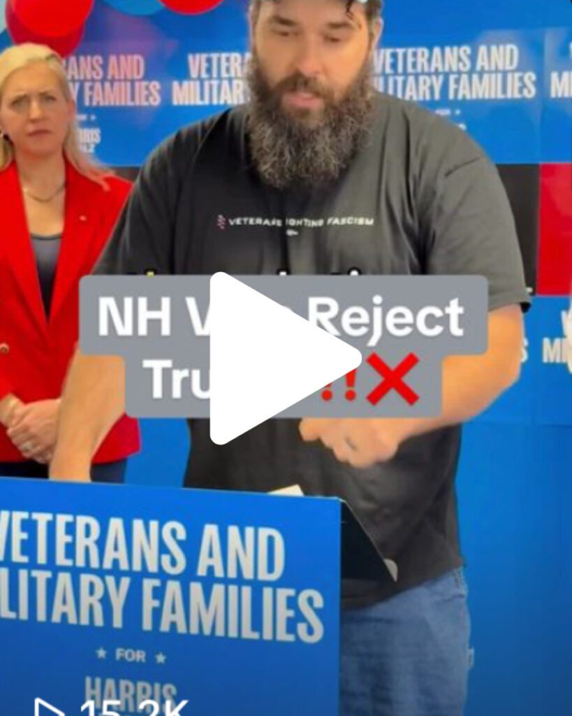 NH vets are not with trump