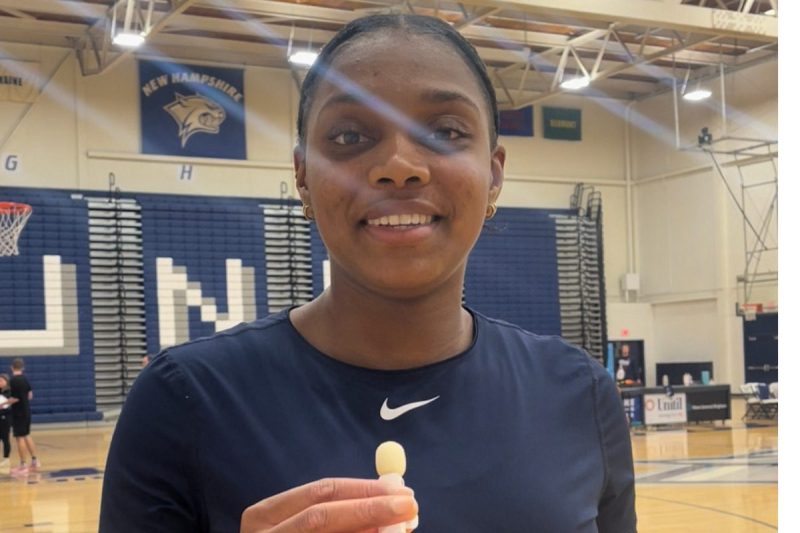 Sharmela Reid, a UNH sophomore and basketball player. (Courtesy, MrinalI Dhembla)