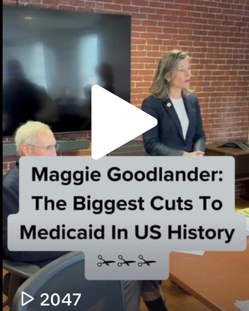 Maggie Goodlander talks about the largest medicaid cuts known to US history