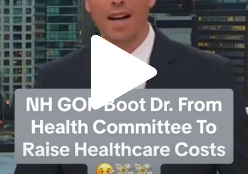 NH GOP Boot Doctor From Health Committee