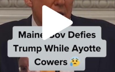 VIDEO: Maine Governor Defies Trump While Ayotte Does Nothing