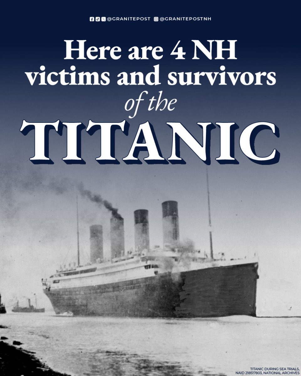 Meet the New Hampshire survivors of the Titanic Meet the New Hampshire survivors of the Titanic