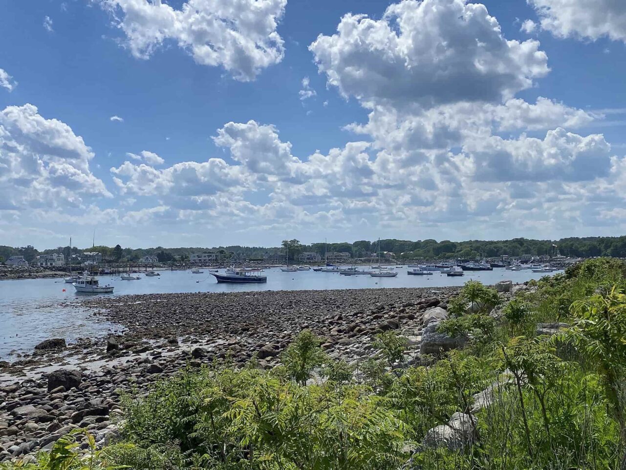 boats on rye harbor