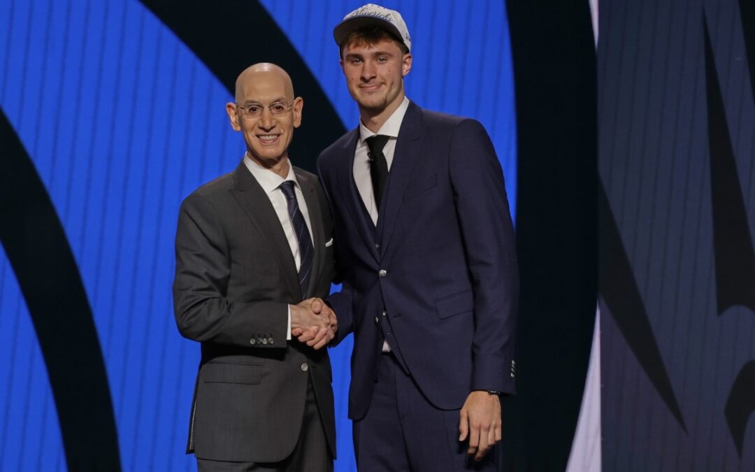 Cooper Flagg the new Maine man for the Mavericks as the No. 1 pick in the NBA draft