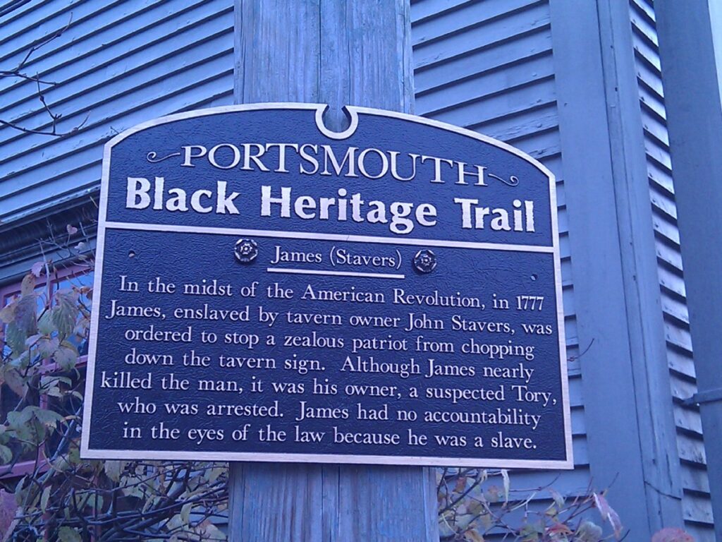 The Black Heritage Trail features a series of historic markers throughout NH towns.