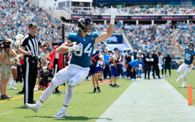 Exeter’s Hunter Long makes first NFL TD catch in Jaguars debut