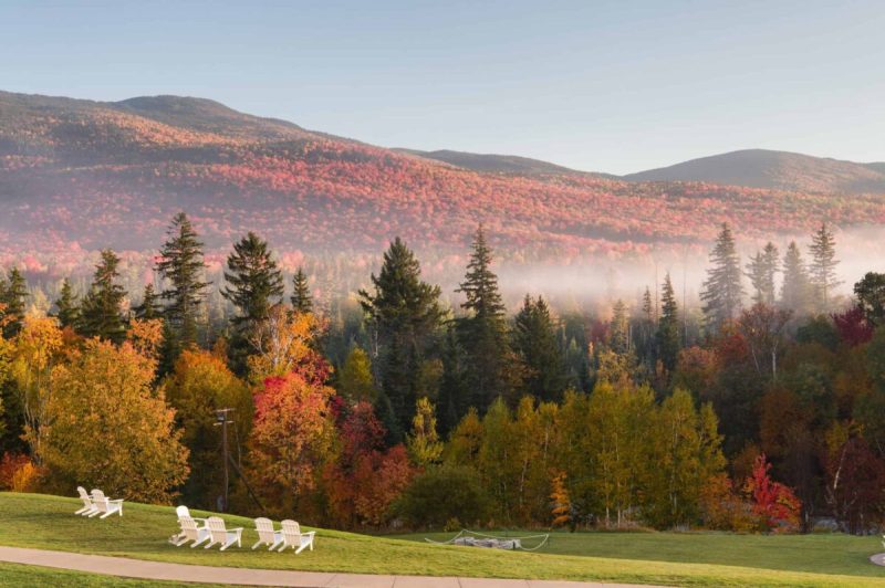 New Hampshire’s own Bretton Woods came in at No. 5. on USA Today's list of the Top 10 destinations for fall foliage in the US