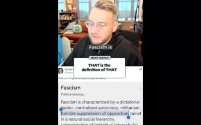 WATCH: That is the definition of fascism