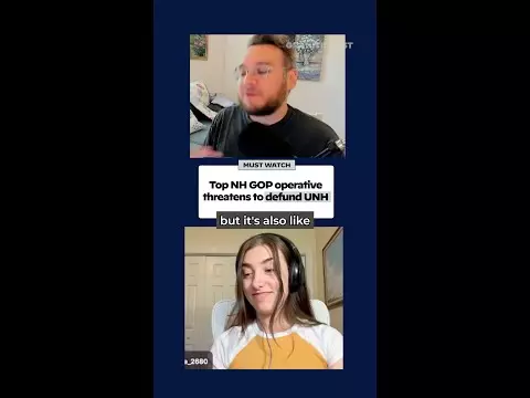 WATCH: Top NH GOP staffer threatens to defund UNH