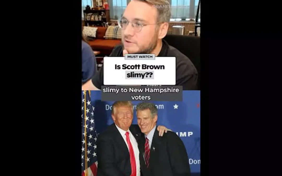 WATCH: Is Scott Brown slimy?