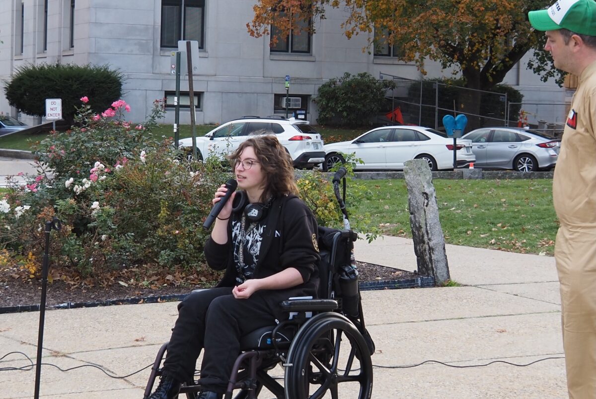 New Hampshire disability community rallies against federal cuts to special education New Hampshire disability community rallies against federal cuts to special education