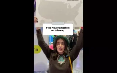 WATCH: Pop quiz! Where is New Hampshire on a map?