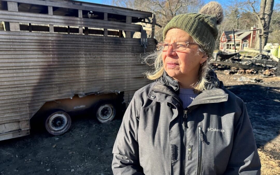 Hurd Farm reels after fire destroys barn, turkeys days before Thanksgiving