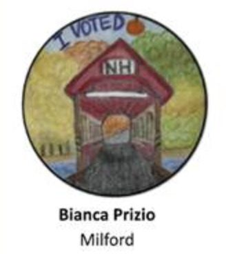 Six students win New Hampshire’s 2025 'I voted' sticker contest. See the winning designs