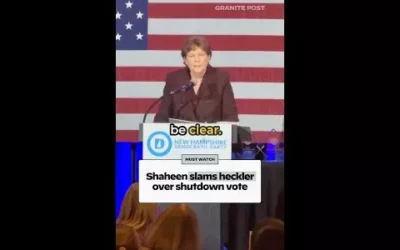 WATCH: Sen. Jeanne Shaheen claps back!