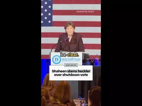 WATCH: Sen. Jeanne Shaheen claps back!