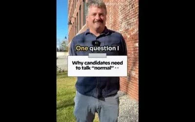 WATCH: Why candidates need to talk ‘normal’
