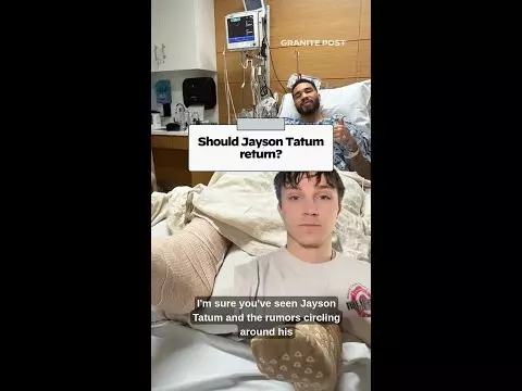 WATCH: Should Jayson Tatum return?