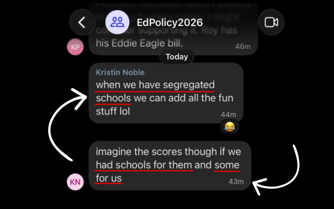Leaked Signal chat shows NH House education chair advocating whites-only schools