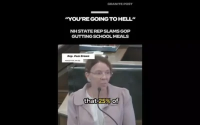 WATCH: NH state rep slams GOP gutting school meals