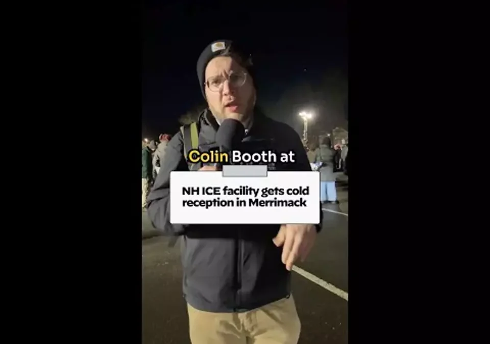 WATCH: NH ICE facility gets cold reception in Merrimack, NH