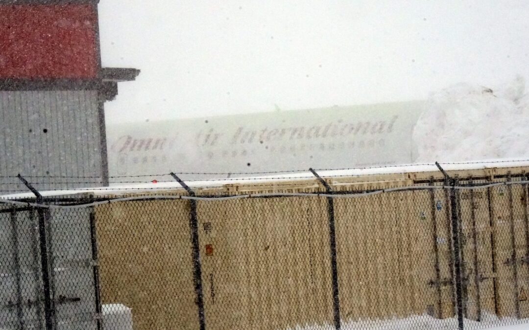 ICE detainee flight grounded at Pease for 15-plus hours due to blizzard