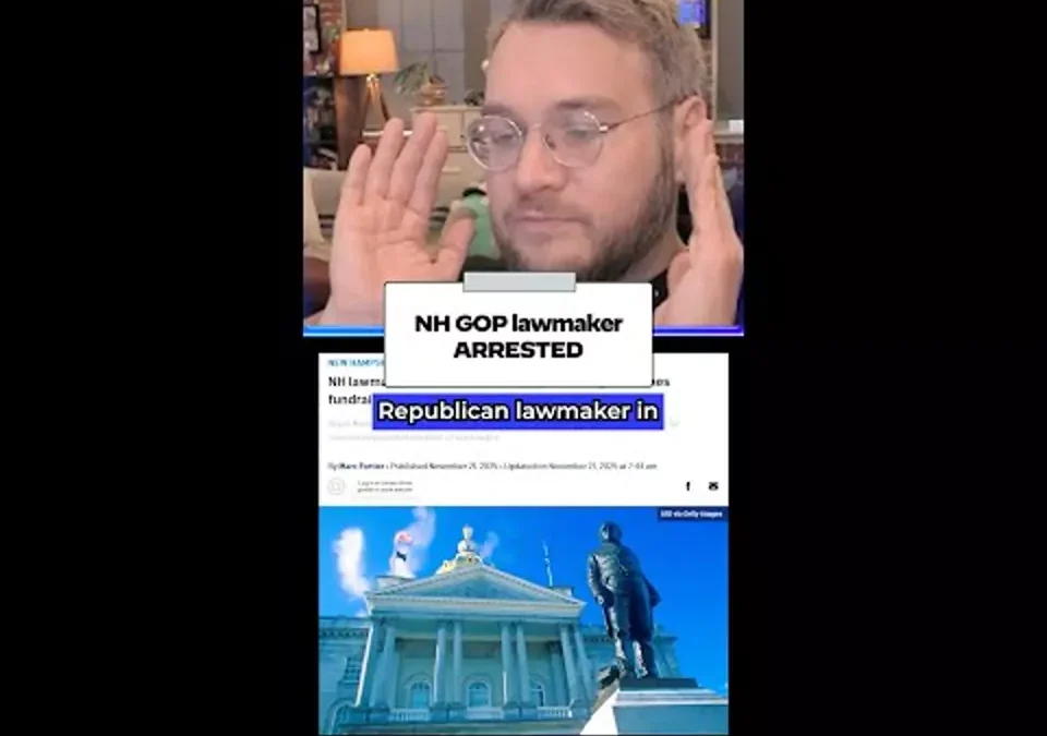 WATCH: NH GOP lawmaker arrested