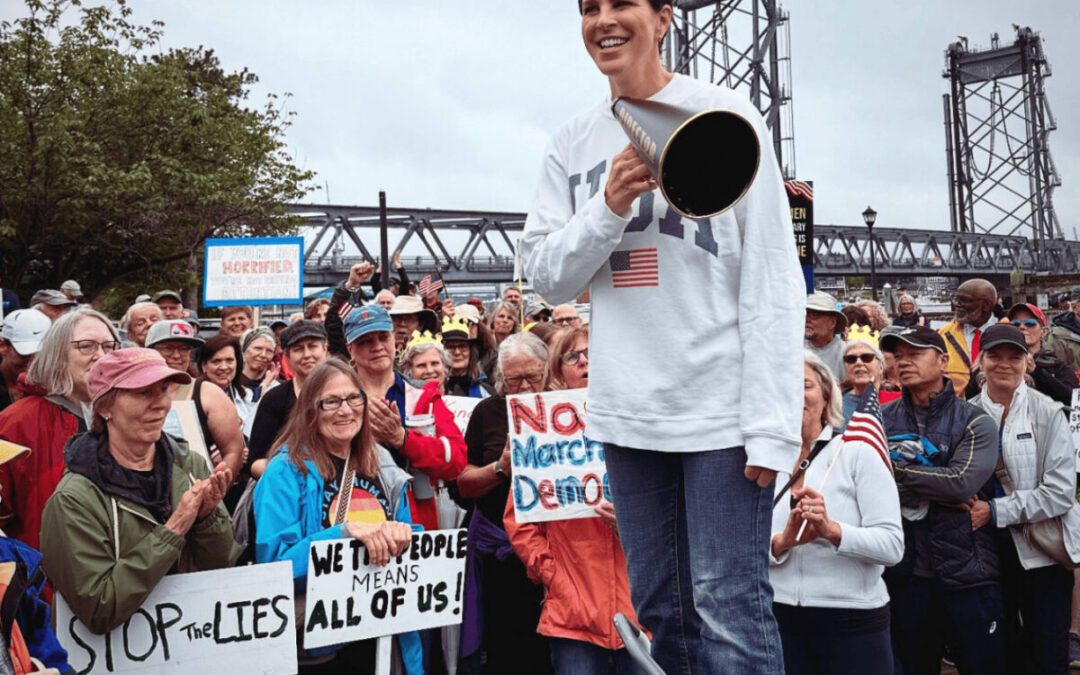 ‘That’s un-American’: Stefany Shaheen slams immigration tactics on campaign trail